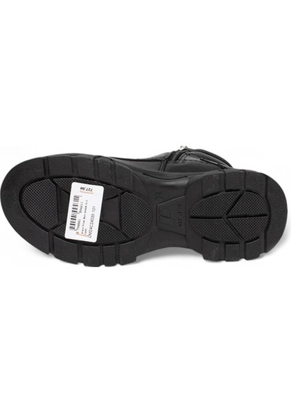 Filet Bot 24035 Cilt Siyah Kaymaz Suya Dayanıklı Çocuk Deri Bot modelleri