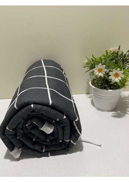 Ütü Masası Kılıfı Büyük Boy Ipli Stoperli Keçeli Kılıfı Örtüsü Bezi 55X140CM Koyu Füme / Kömür Grisi modelleri