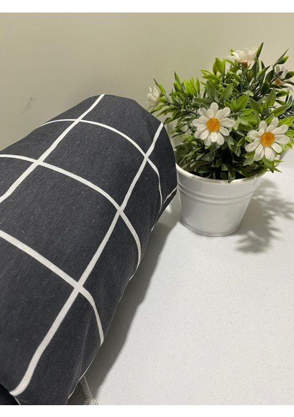 Ütü Masası Kılıfı Büyük Boy Ipli Stoperli Keçeli Kılıfı Örtüsü Bezi 55X140CM Koyu Füme / Kömür Grisi indirimleri