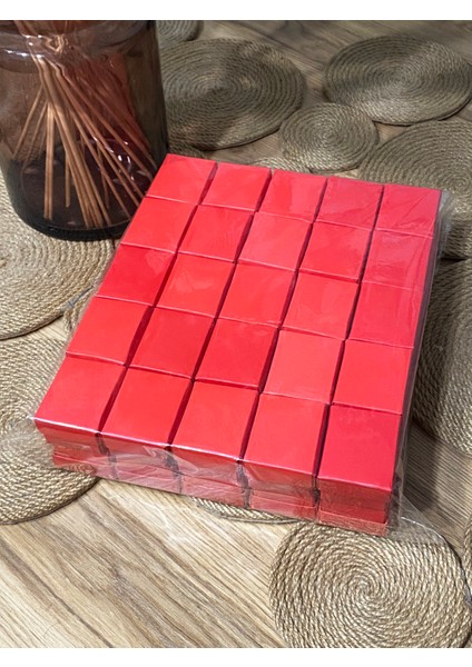 Yüzük Kolye Kutusu 50LI (Montajlı)