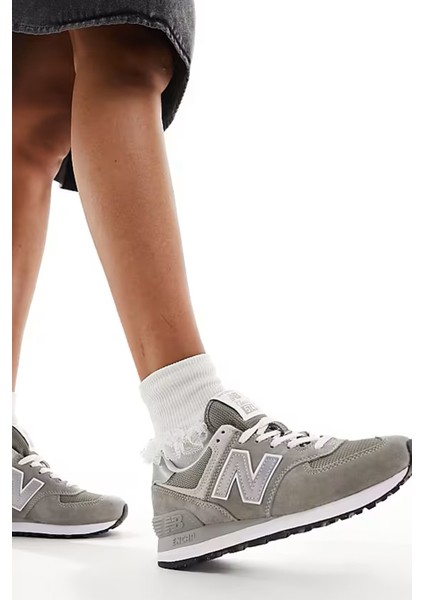 ML574 Evg Leather Mens Sneaker Hakiki Deri Erkek Günlük Spor Ayakkabı Gri fiyatları