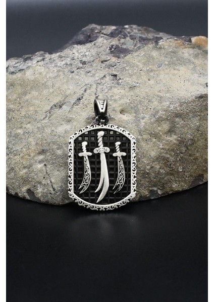 Kolye Ucu Hz. Ali Zülfikar Kılıcı 925 Ayar Gümüş 902407 fiyatları