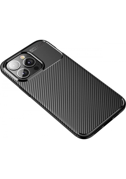 Buğz Iphone 13 Pro Kılıf Auto Focus Karbon Kapak - Siyah fiyatları