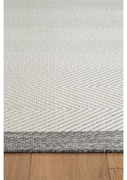 Zeen ZE001W Sisal Gri Beyaz Kolay Temizlenebilir Makinede Yıkanabilir Mutfak Halısı Pamuk Taban modelleri