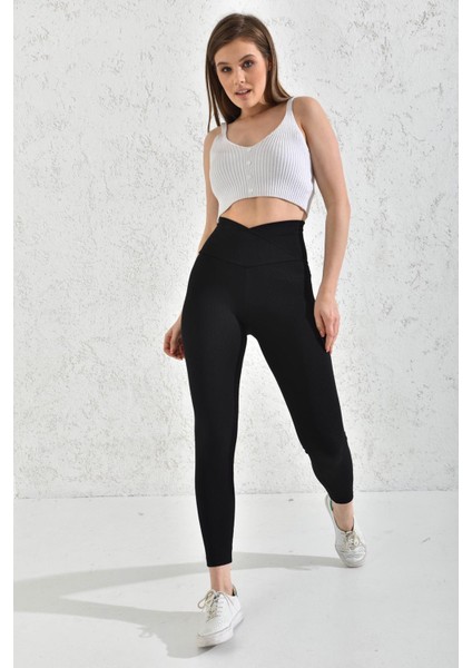 Çapraz Kemer Fileli Tayt fiyatları