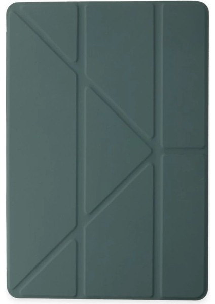 Buğz Xiaomi Redmi Pad Kılıf Kalemlikli Mars Tablet Kılıfı - Koyu Yeşil modelleri