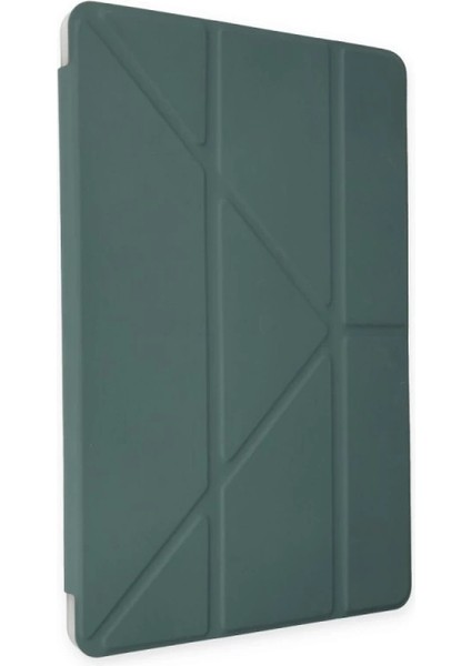 Buğz Xiaomi Redmi Pad Kılıf Kalemlikli Mars Tablet Kılıfı - Koyu Yeşil fırsatları