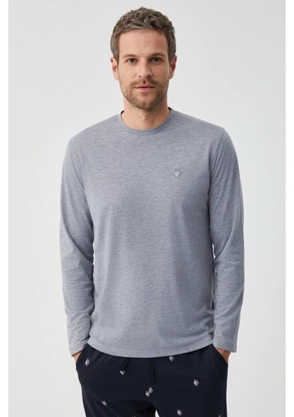 Yumuşak Dokulu Uzun Kol Erkek Pijama Takım FT704 fiyatları