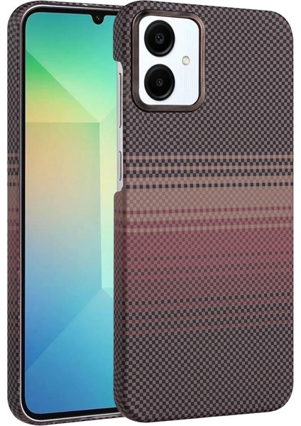 Buğz Samsung Galaxy A06 Vega Magsafe Kapak - Çöl Titanyum