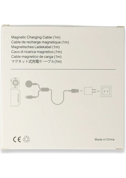 Buğz AC08 2in1 Kablosuz Şarj Apple Watch 1/2/3/4/5/6/7/8/se modelleri