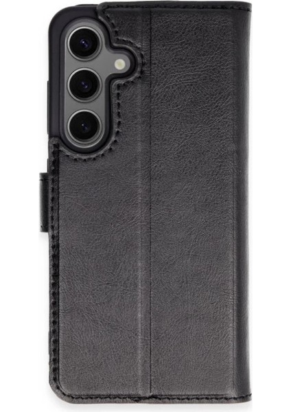 Buğz Samsung Galaxy S24 Plus Kılıf Trend S Plus Kapaklı Kılıf - Siyah