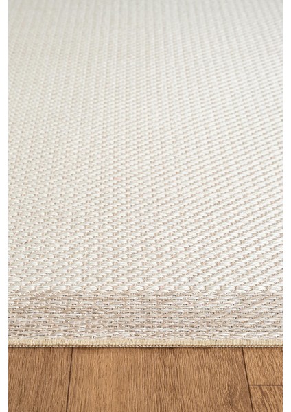 Zeen ZE002W Sisal Bej Beyaz Kolay Temizlenebilir Makinede Yıkanabilir Mutfak Halısı Pamuk Taban modelleri