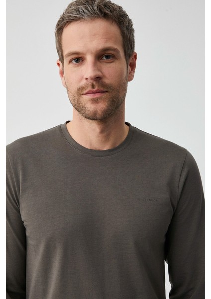 Yumuşak Dokulu Uzun Kol Erkek Pijama Takım FT701 fiyatları