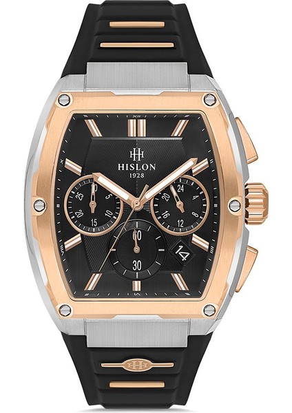 Siyah Silikon Kordon Erkek Kol Saati MS151T-04BR