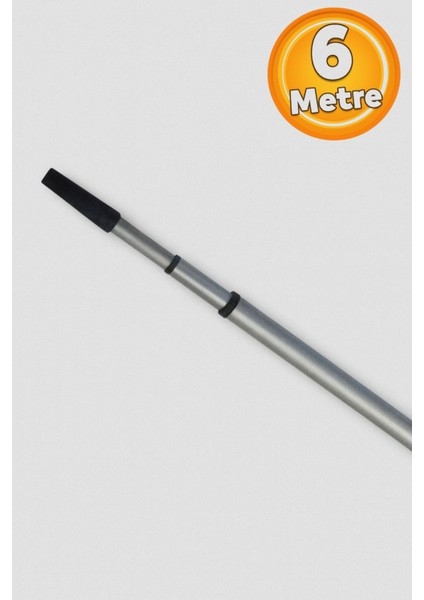3 Kademeli Metal Boyacı Rulo Sırığı 6 Metre