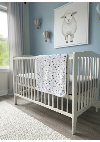 Bebek Pamuk Battaniye Tek Kat Baskılı 80X80 Boy fiyatları