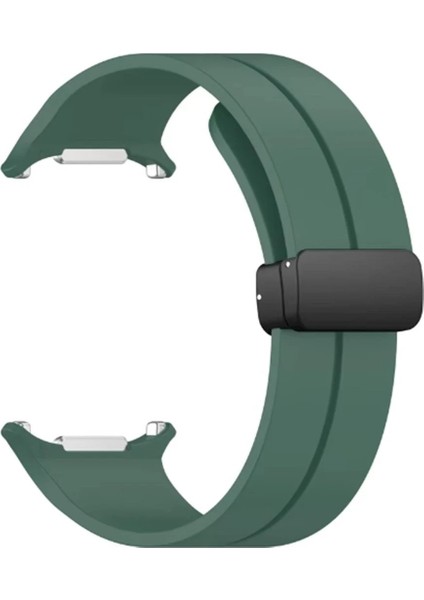 Watch 7 Ultra KR418 Tender Silikon Kordon - Koyu YEŞIL-(5796)