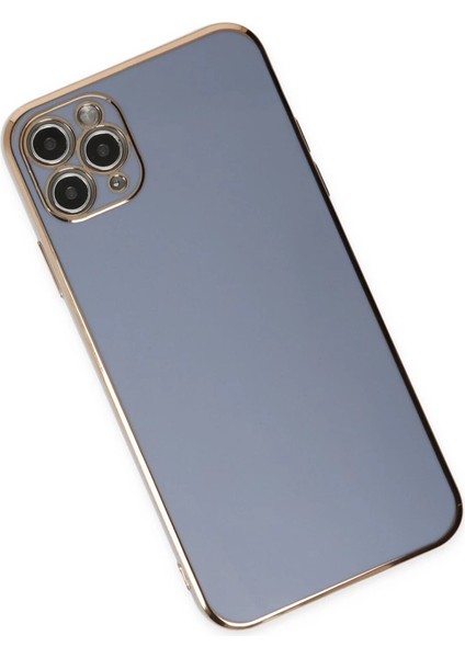 Buğz Iphone 11 Pro Max Kılıf Volet Silikon - Mavi modelleri