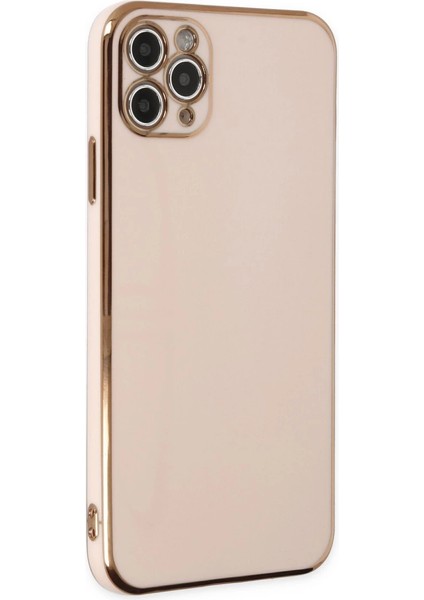 Buğz Iphone 11 Pro Max Kılıf Volet Silikon - Pembe