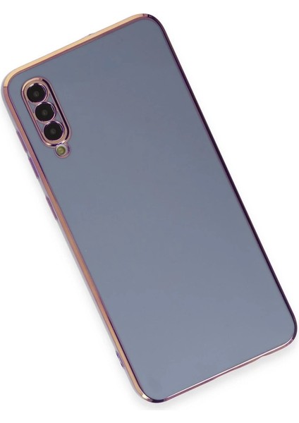 Buğz Samsung Galaxy A50 Kılıf Volet Silikon - Mavi modelleri