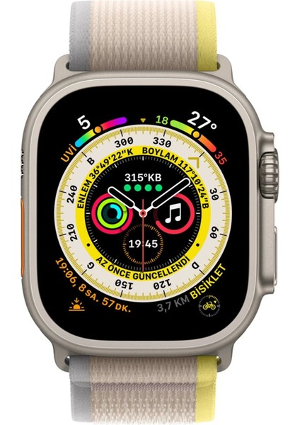 Apple Watch 42MM Trail Kordon - SARI-BEJ-(5796) fiyatları