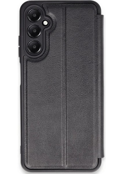 Buğz Newface Samsung Galaxy A35 5g Kılıf Flip Cover - Siyah