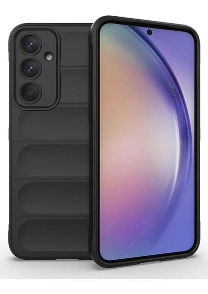 Buğz Samsung Galaxy M14 5g Kılıf Optimum Silikon - Siyah