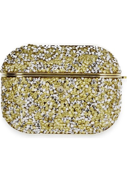 Airpods Pro 2 (2.nesil) Luz Taşlı Kılıf - GOLD-(5796) fiyatları