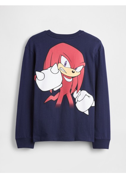 Erkek Çocuk Lacivert Relaxed Grafik T-Shirt modelleri