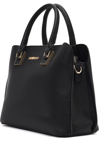 Kadın Siyah Uzun Askılı Kol Çantası 25WBD285718 indirimleri