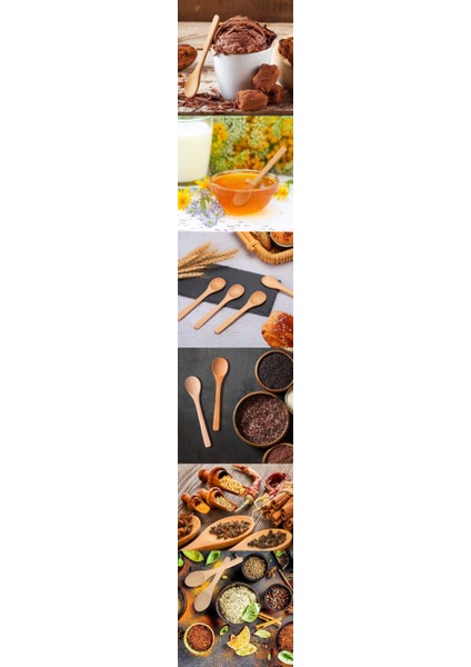 Turk Ahşap Baharat Kaşığı Barnhard Design 6 Adet fiyatları