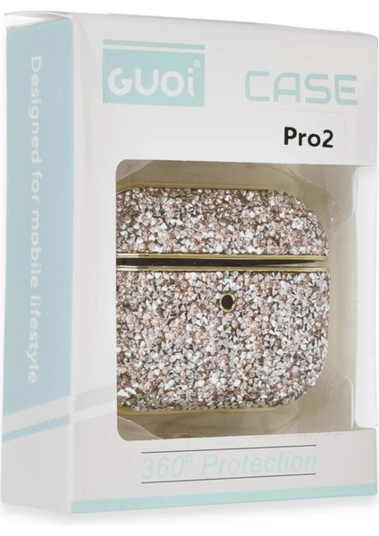 Airpods Pro 2 (2.nesil) Luz Taşlı Kılıf - MAVI-(5796) fırsatları