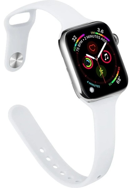 Apple Watch 38MM Klasik Kordon - BEYAZ-(5796)