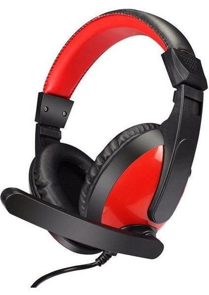 A63 Misde 3.5 mm Aux Girişli Stereo Mikrofonlu Kulak Üstü Oyuncu Kulaklık