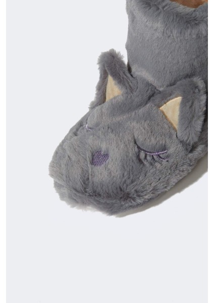 Kadın Düz Taban Ev Botu