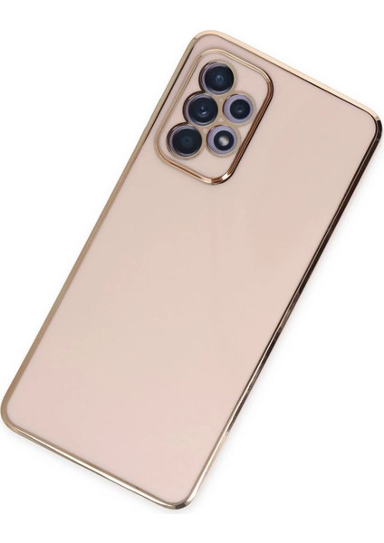 Buğz Samsung Galaxy A52 Kılıf Volet Silikon - Pembe modelleri