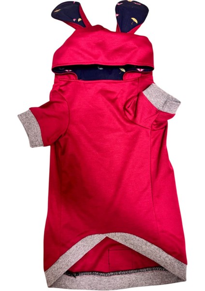 Şemsiye Desenli Kapüşonlu Köpek Kıyafeti –2xl – Şık, Rahat ve Koruyucu!