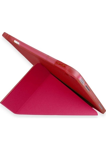 Buğz Xiaomi Pad 6 Kılıf Kalemlikli Mars Tablet Kılıfı - Kırmızı fırsatları