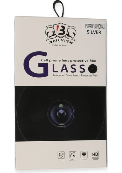 iPhone 14 Pro Max Bilvis Titan Kamera Lens - GÜMÜŞ-(5796) modelleri