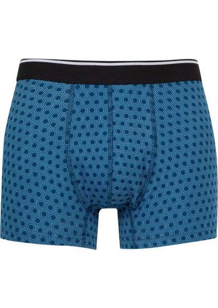 Regular Fit Baskılı 3'lü Boxer