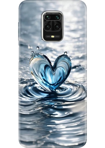 Xiaomi Redmi Note 9 Pro - 9s Kılıf Renkli Esnek Silikon Aşkdamlası