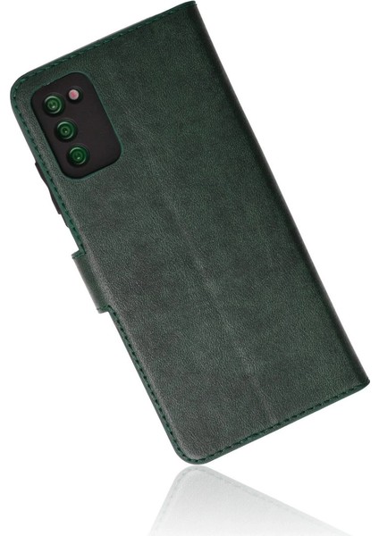 Buğz Samsung Galaxy A03S Kılıf Trend S Plus Kapaklı Kılıf - Yeşil modelleri