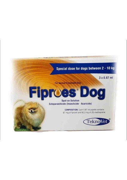 Fiproess 2-10 kg Köpekler Için Damla