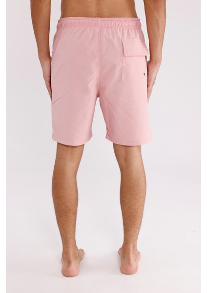 Pıtırcık Dokulu Hızlı Kuruyan Esnek Bel Kordonlu Fermuarlı Cepli Yan Yırtmaçlı Rahat Kalıp Şort modelleri