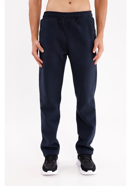 Yanları Fermuarlı Cepli Esnek Bel Lastikli Düz Paça Rahat Kalıp Eşofman Altı