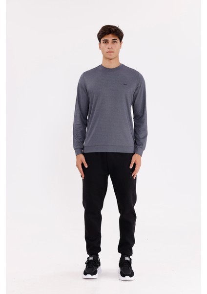 Merserize Efektli Yumuşak Doku Ayarlanabilir Kapüşonlu Rahat Kalıp Kapüşonlu Sweatshirt