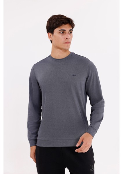 Merserize Efektli Yumuşak Doku Ayarlanabilir Kapüşonlu Rahat Kalıp Kapüşonlu Sweatshirt indirimleri