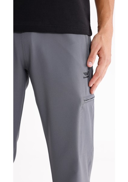 Fermuarlı Yan Cepli Baldır Fermuarlı Ek Cepli Esnek Bel Düz Paça Rahat Kalıp Spor Eşofman Altı indirimleri