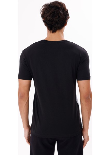 Bisiklet Yaka Ön Baskılı Rahat Kalıp Kısa Kollu Yumuşak Dokulu Tişört modelleri