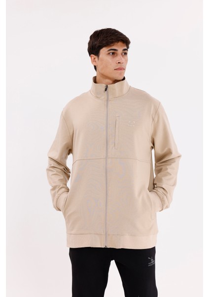 Üç Cepli Yaka Detaylı Fermuarlı Rahat Kesim Ribana Manşetli Mevsimlik Sweatshirt indirimleri